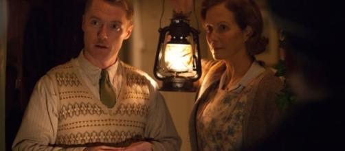 Jenny Seagrove (right) and co-star Ronan Keating in a scene from Another Mother's Son