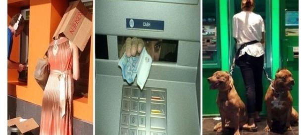 Algumas situações bizarras podem acontecer em caixas eletrônicos Algumas situações bizarras podem acontecer em caixas eletrônicos