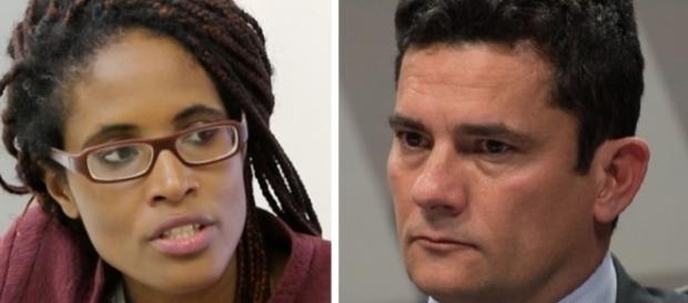 Djamila dá lição de moral no juiz Sérgio Moro Djamila dá lição de moral no juiz Sérgio Moro