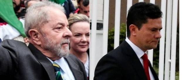 Ex-presidente Luiz Inácio Lula da Silva se dirigindo para prestar depoimento a Sérgio Moro. Ex-presidente Luiz Inácio Lula da Silva se dirigindo para prestar depoimento a Sérgio Moro.