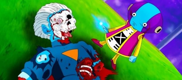 FanArt de Daishinkan matado por Zeno Sama FanArt de Daishinkan matado por Zeno Sama