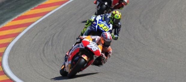 Pedrosa domina el Gran Premio de España. Pedrosa domina el Gran Premio de España.