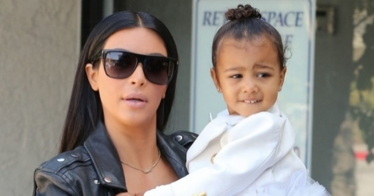 Kim Kardashian’s daughter North West is the spitting image of her ...