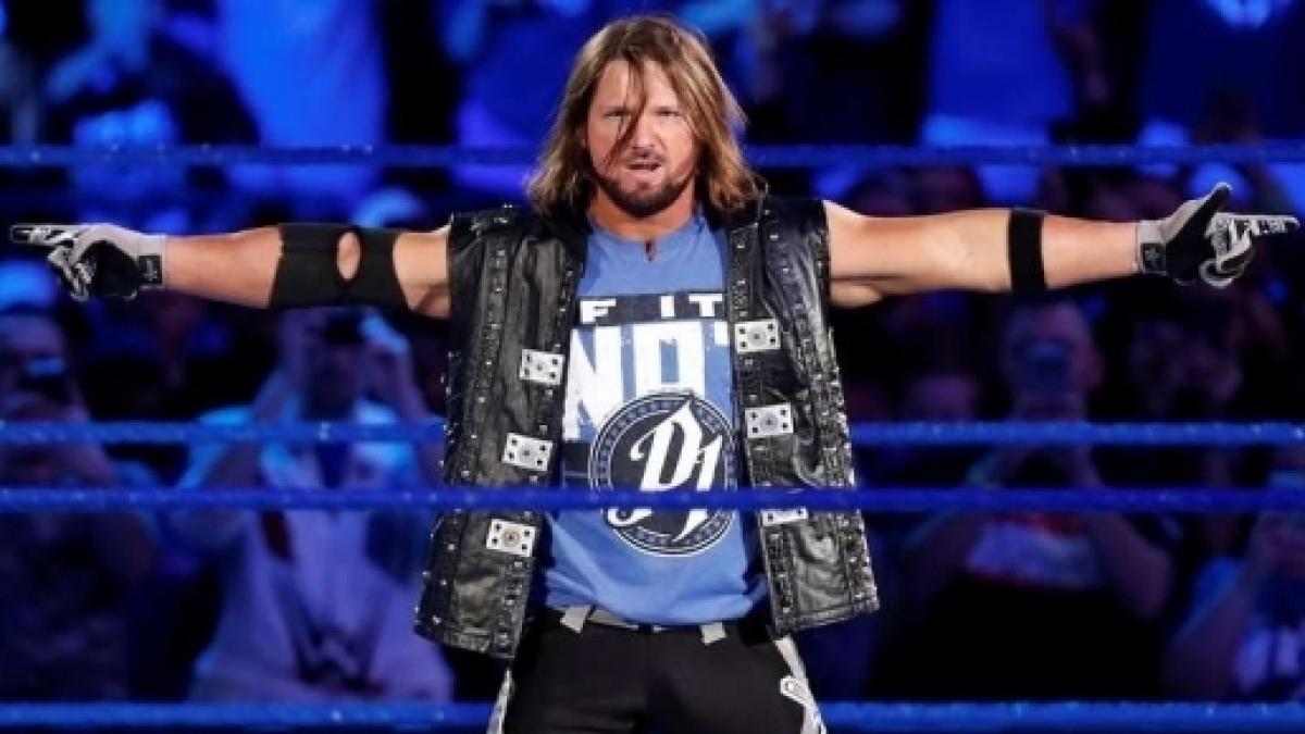 wwe smackdown aj styles