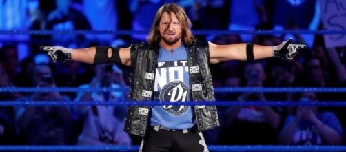 AJ Styles will be in action on Tuesday night's 'SmackDown' episode. [Image via Blasting News image library/givemesport.com]