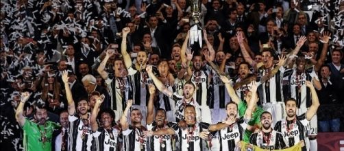 La Vecchia Signora celebrando su duodécima Copa Italia