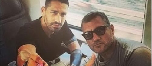 Marco Borriello e Christian Vieri