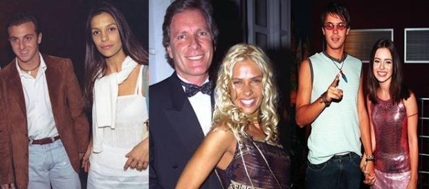 Casais famosos que estavam na mídia nos anos 90 Casais famosos que estavam na mídia nos anos 90