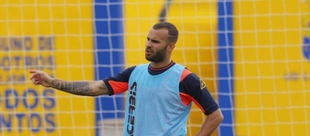 Jesé Rodríguez, durante un entrenamiento con la Unión Deportiva Las Palmas Jesé Rodríguez, durante un entrenamiento con la Unión Deportiva Las Palmas