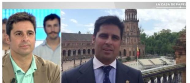 Fran Rivera en Espejo Público comentando Fran Rivera en Espejo Público comentando