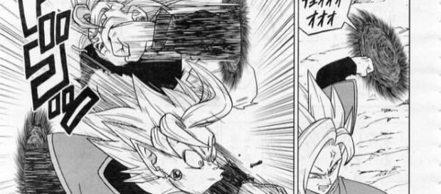 Goku vs Zamasu en el capitulo 24 Goku vs Zamasu en el capitulo 24