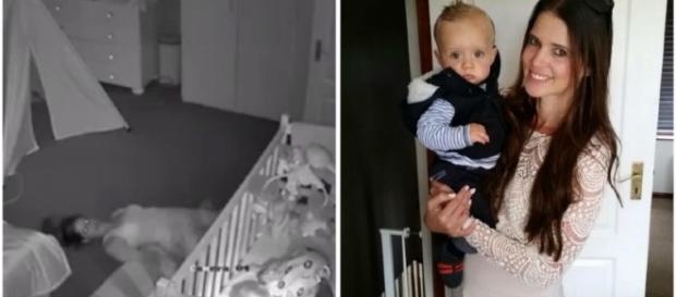 Homem se assusta com demora da mulher em quarto de bebê Homem se assusta com demora da mulher em quarto de bebê