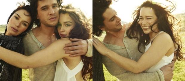 Kit Harington's rumored girlfriend, Emilia Clarke Kit Harington's rumored girlfriend, Emilia Clarke