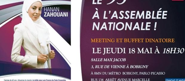 Le voile d'Hanan Zahouani a suscité une foultitude de commentaires sur des sites islamophobes Le voile d'Hanan Zahouani a suscité une foultitude de commentaires sur des sites islamophobes