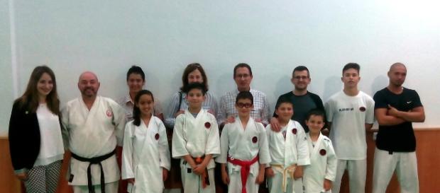 Sara Barbosa visita atletas de competição da Bushido. Sara Barbosa visita atletas de competição da Bushido.