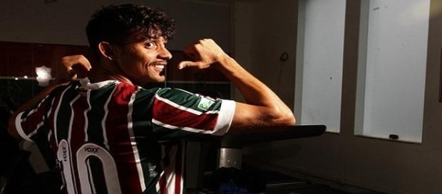 Scarpa retornou no último domingo após sofrer fratura no tornozelo direito (Foto: Site Oficial do Fluminense F.C.) Scarpa retornou no último domingo após sofrer fratura no tornozelo direito (Foto: Site Oficial do Fluminense F.C.)