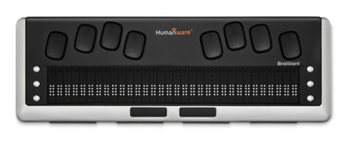 Consola de braille Brailliant BI 32 de HumanWare - Apple (ES) - apple.com