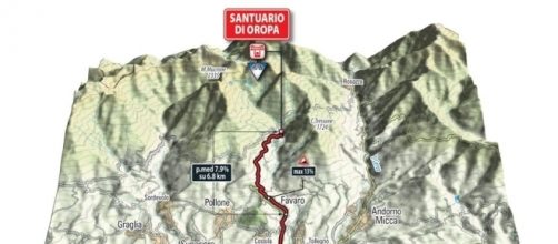 Giro d'Italia: 14esima tappa arrivo in salita al Santurario di Oropa