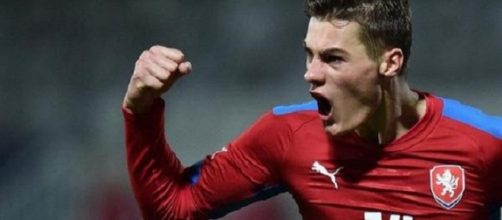 Schick chiaro obiettivo della Juventus con la maglia della Serbia