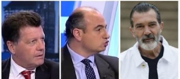 Alfonso Rojo, Manuel Marín y Antonio Banderas. Alfonso Rojo, Manuel Marín y Antonio Banderas.