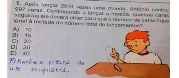 Algumas respostas são hilárias Algumas respostas são hilárias