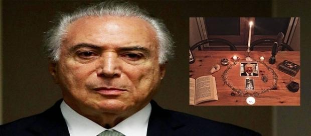 Bruxo faz trabalho para a saída de Temer Bruxo faz trabalho para a saída de Temer