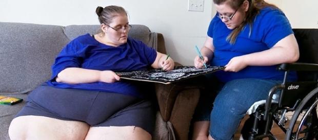 Formerly 800-lb mom Charity Pierce hopes gastric bypass on "My 600-lb Life" will fix her teen's obesity. Source: Youtube TLC Formerly 800-lb mom Charity Pierce hopes gastric bypass on "My 600-lb Life" will fix her teen's obesity. Source: Youtube TLC