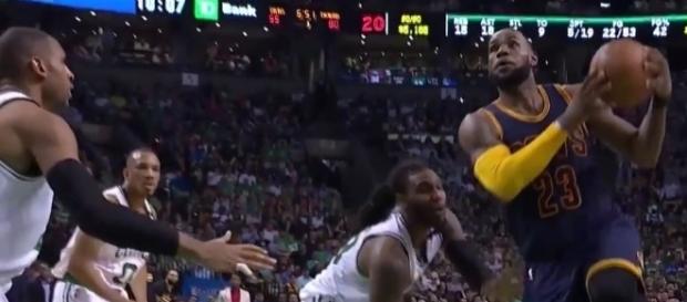 LeBron James in action, Youtube, GD's Latest Highlights channel https://www.youtube.com/watch?v=mBUmqTuRKNg LeBron James in action, Youtube, GD's Latest Highlights channel https://www.youtube.com/watch?v=mBUmqTuRKNg