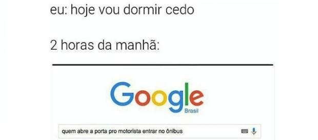 Meme: "Hoje eu vou dormir cedo" ( Reprodução: Google.com) Meme: "Hoje eu vou dormir cedo" ( Reprodução: Google.com)