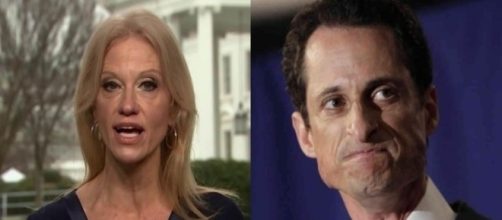 Kellyanne Conway, Anthony Weiner, via Twitter