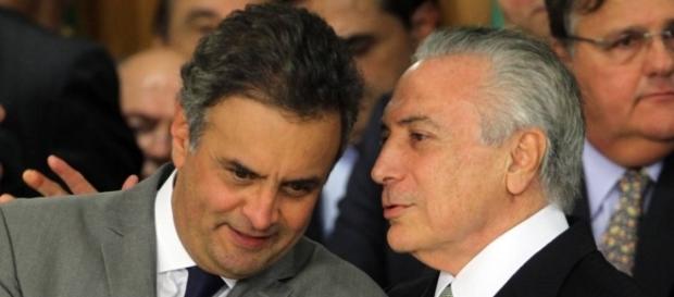 Aécio Neves e Michel Temer são notícia na imprensa internacional Aécio Neves e Michel Temer são notícia na imprensa internacional