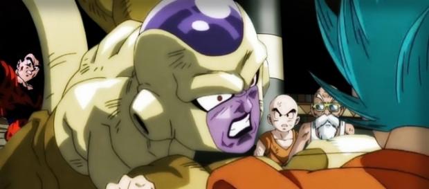 FanArt de Golden Freezer traicionando a Goku en el Torneo del Poder FanArt de Golden Freezer traicionando a Goku en el Torneo del Poder