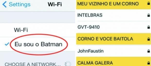 Nomes criativos para redes Wi-Fi (Foto:Reprodução/Twitter Nomes criativos para redes Wi-Fi (Foto:Reprodução/Twitter