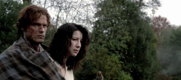 Outlander' Season 3 is set to feature an intimate scene between Claire and Jamie. Photo - econotimes.com Outlander' Season 3 is set to feature an intimate scene between Claire and Jamie. Photo - econotimes.com
