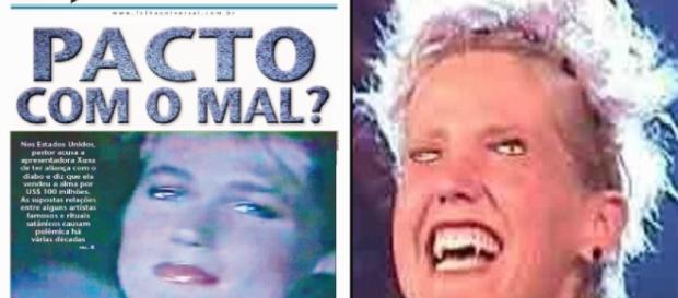 Xuxa foi vítima de diversas teorias da conspiração Xuxa foi vítima de diversas teorias da conspiração
