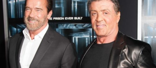 Arnold Schwarzenegger refuses to do "The Expendables 4" without the presence of co-star Sylvester Stallone. Photo via Business Insider