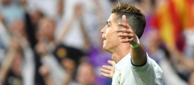 Cristiano Ronaldo, durante el partido de esta noche ante el Atlético de Madrid Cristiano Ronaldo, durante el partido de esta noche ante el Atlético de Madrid