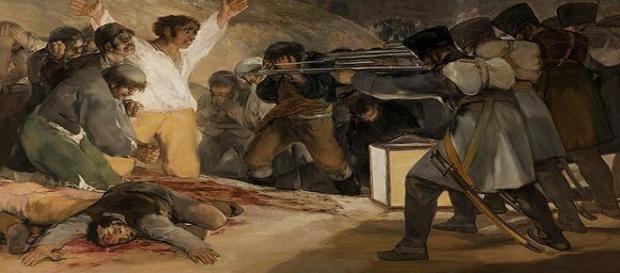 "Fusilamientos del 3 de mayo", obra de Francisco de Goya "Fusilamientos del 3 de mayo", obra de Francisco de Goya