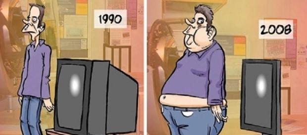 O mundo era bem diferente há pouco tempo atrás antes da explosão da internet O mundo era bem diferente há pouco tempo atrás antes da explosão da internet