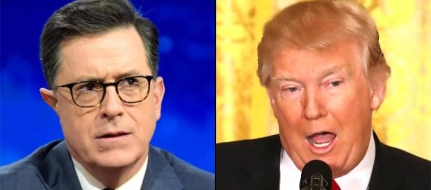 Stephen Colbert slams President Donald Trump's press conference - ew.com Stephen Colbert slams President Donald Trump's press conference - ew.com