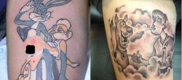 Tatuagens que vão destruir de vez a sua infância. Tatuagens que vão destruir de vez a sua infância.