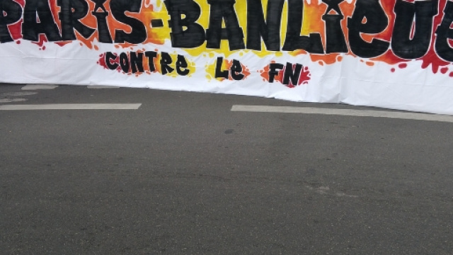 Paris-Banlieue contre le FN, le 16 avril 2017.