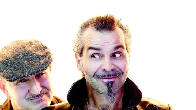 Ritratto d'autore dei Litfiba ad opera di Giovanni Gastel.