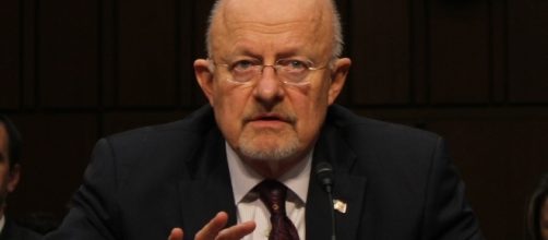 Former Director of National Intelligence James Clapper in 2012 hearing. / Photo by Medill DC via Flickr | CC BY 2.0