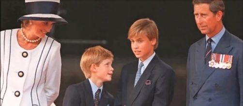 Prince Charles, Princess Diana, Prince William and Prince Harry / Photo via News 247 , YouTube