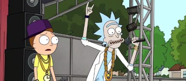Rick and Morty are getting schwifty again - credit BN Library Rick and Morty are getting schwifty again - credit BN Library