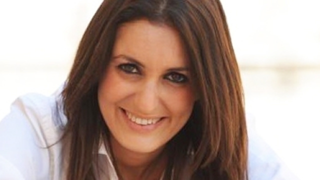 Costanza Castello oggi a Melilli per la presentazione di Caruso e Mazzio