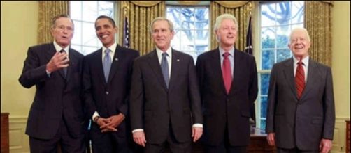 Former president's Bush, Obama, Bush II, Clinton and Carter NPR.org.
