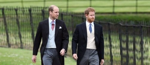 Prince Harry and Prince William at Pippa Middleton's wedding - Photo: Blasting News Library - eonline.com