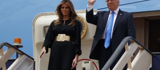 In Saudi Arabia, Melania Trump opts to keep her head bare ... - startribune.com In Saudi Arabia, Melania Trump opts to keep her head bare ... - startribune.com